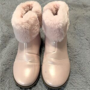 Gymboree size 2 pink shimmery dress boots